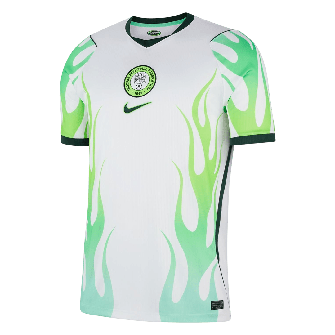 Men Fan Nigeria Away Soccer Jersey World Cup 2026 White