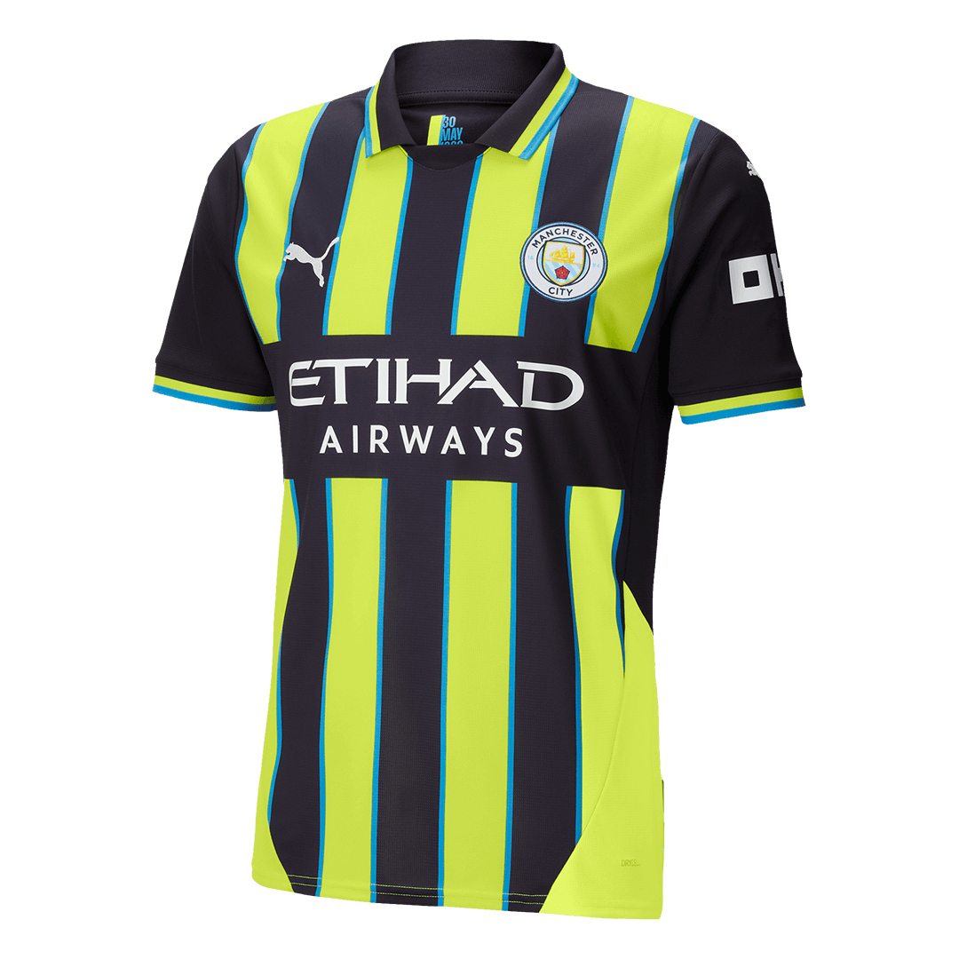 Maillot de football extérieur Manchester City FODEN #47 2024/25