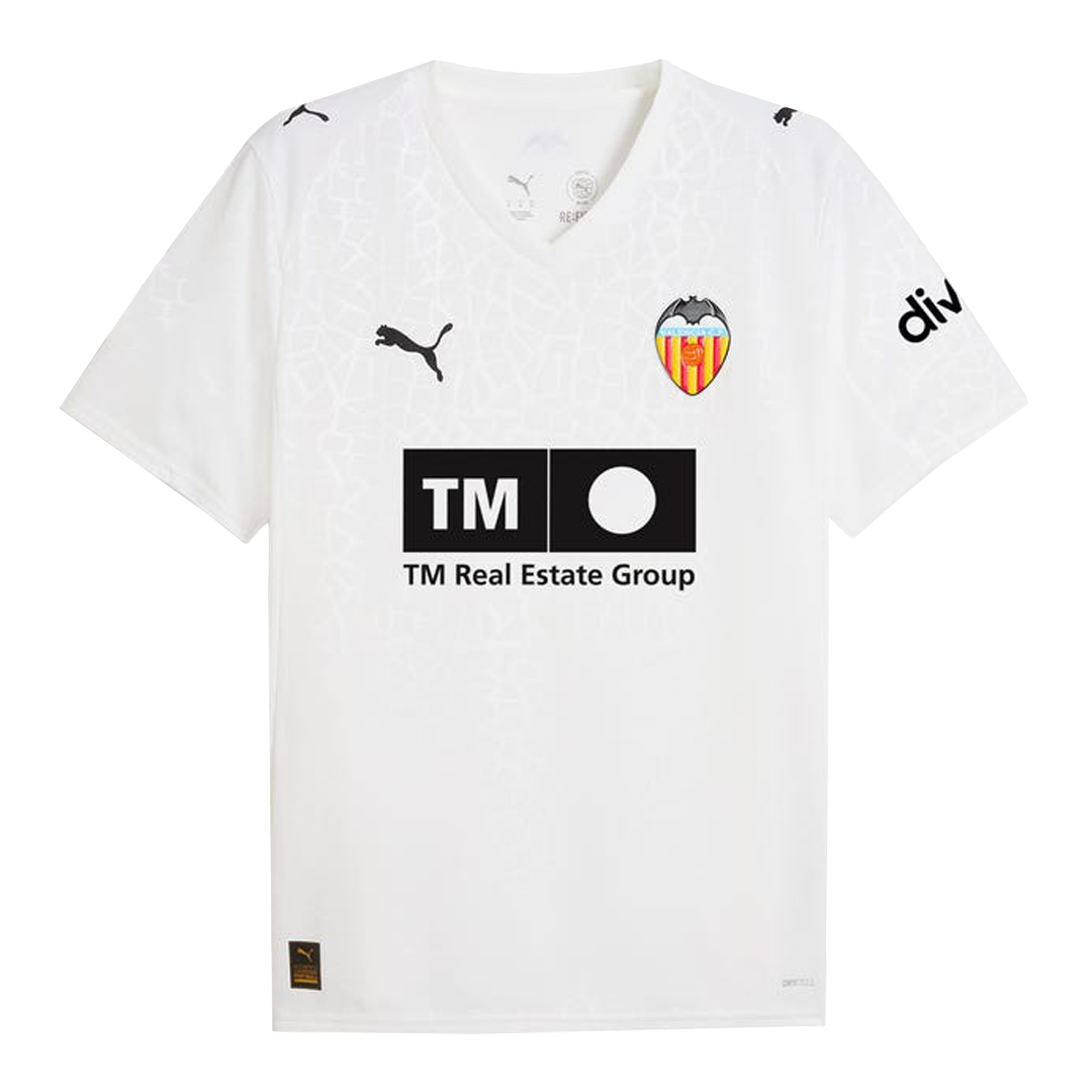 Valencia CF Home Soccer Jersey 25/26 White