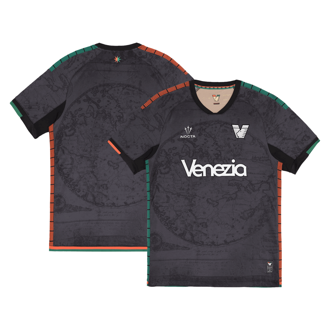 Venezia FC Home Soccer Jersey 25/26 Black