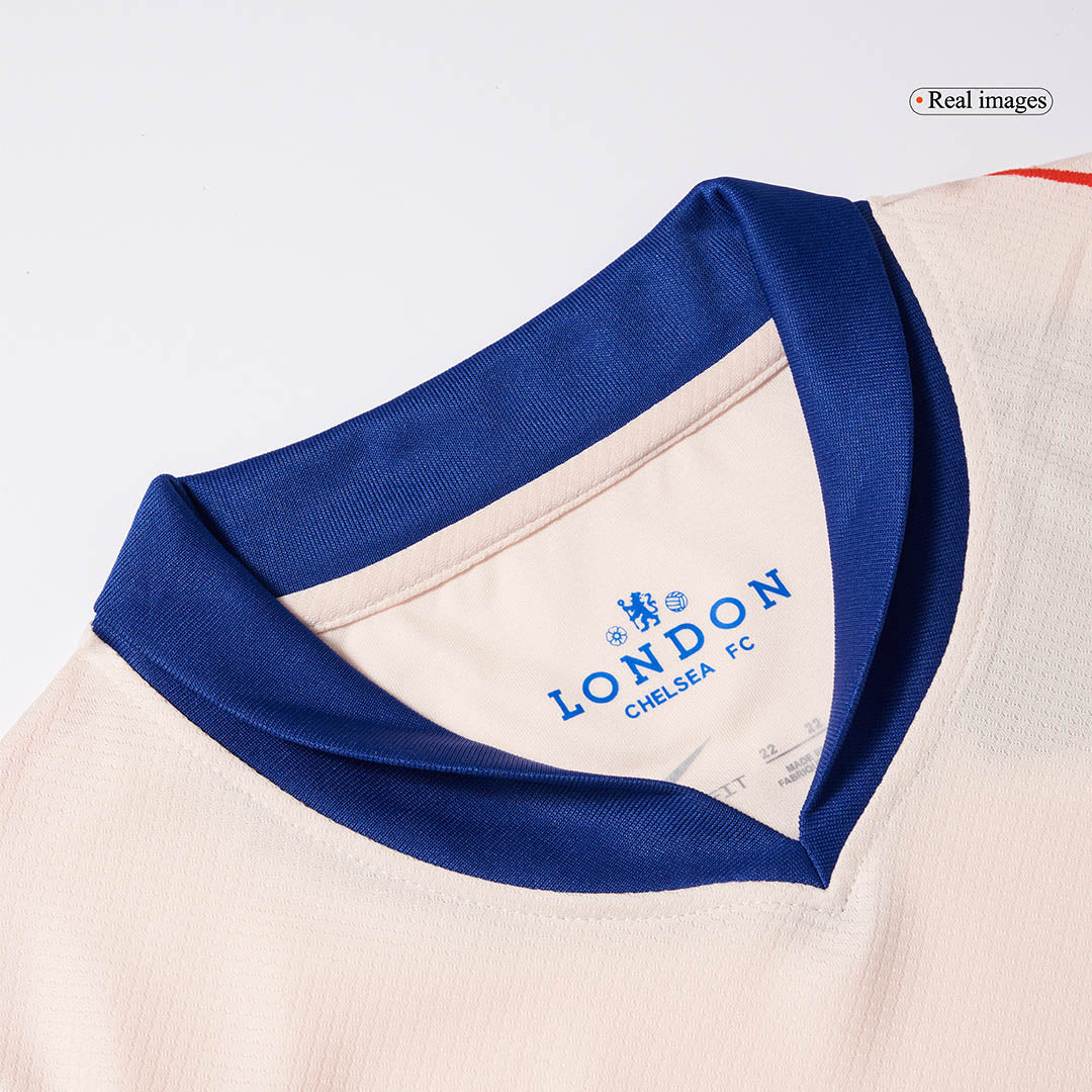 Maillot de football extérieur Chelsea 2024/25 pour enfant (maillot + short)