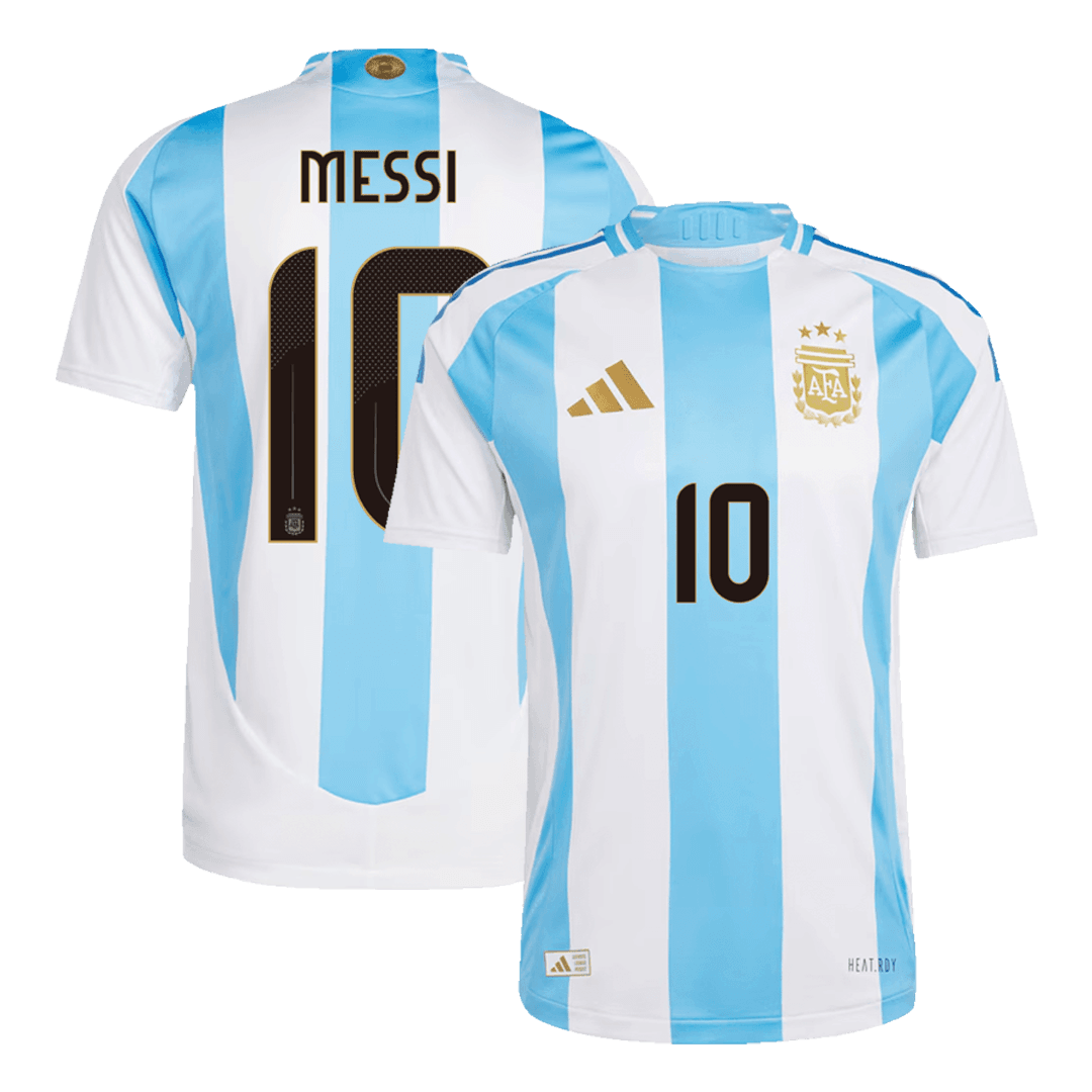 Maillot domicile Argentine MESSI #10 Authentique Copa America 2024