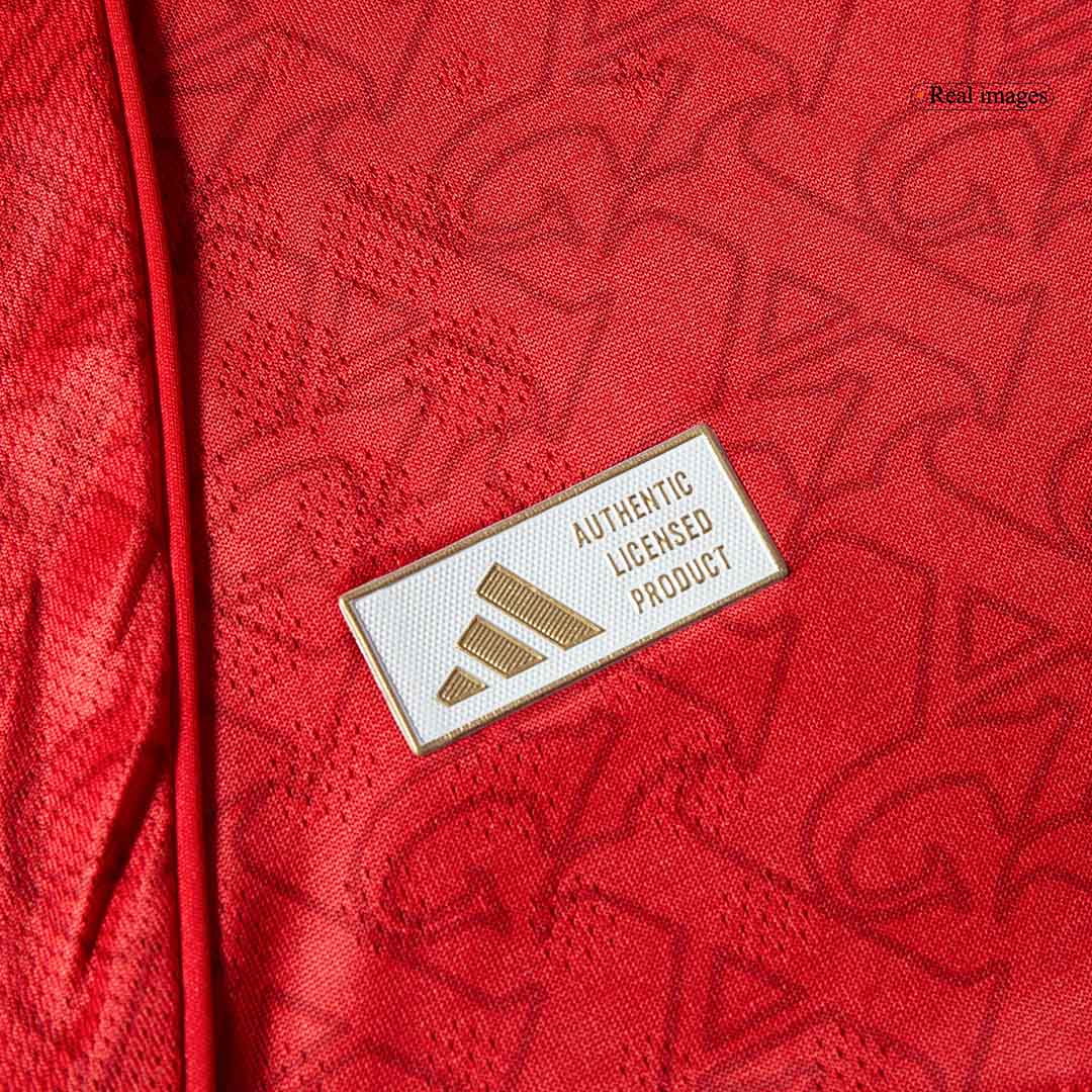 SAKA #7 Authentic Arsenal Home Soccer Jersey 2025/26 Red