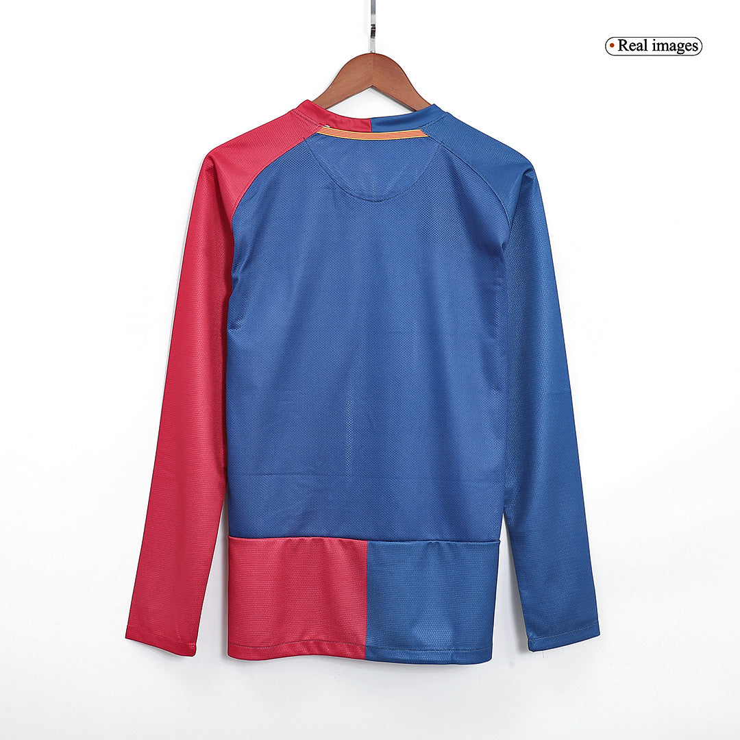 Barcelona Heimtrikot Retro 2008/09 – Langarm – UCL-Finale