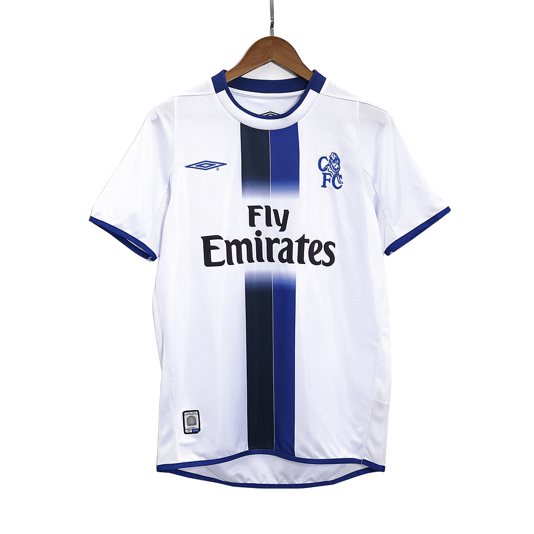 Maillots de football vintage Chelsea extérieur 2003/05