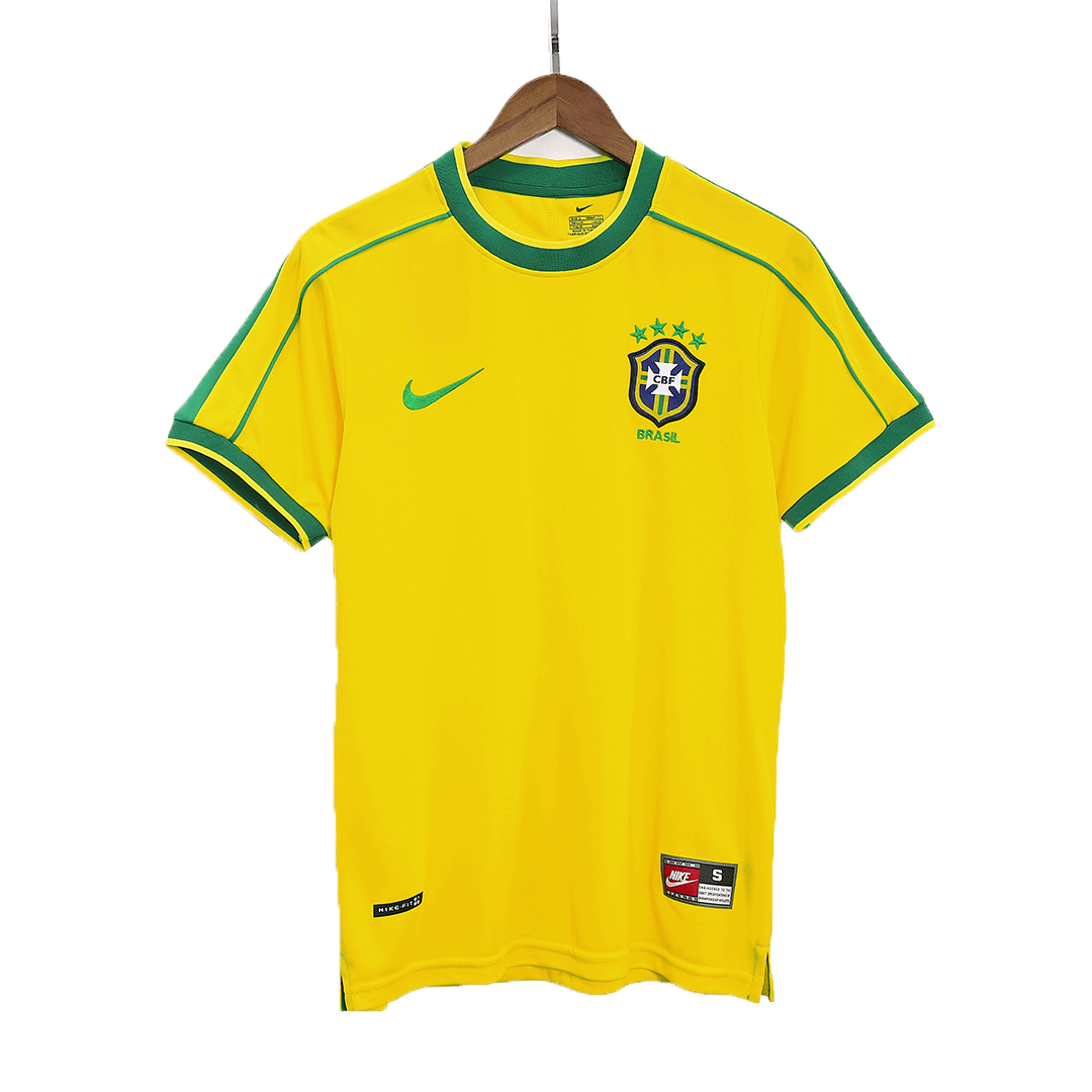 Brazil Home Jersey Retro 1998