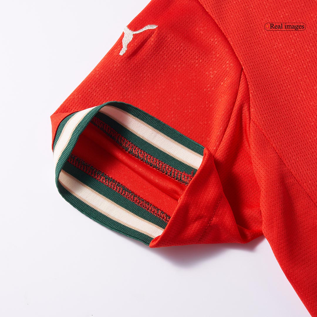 Maillot domicile féminin du Portugal 2025