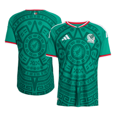 Player Version Mexico Home Soccer Jersey World Cup 2026 Green