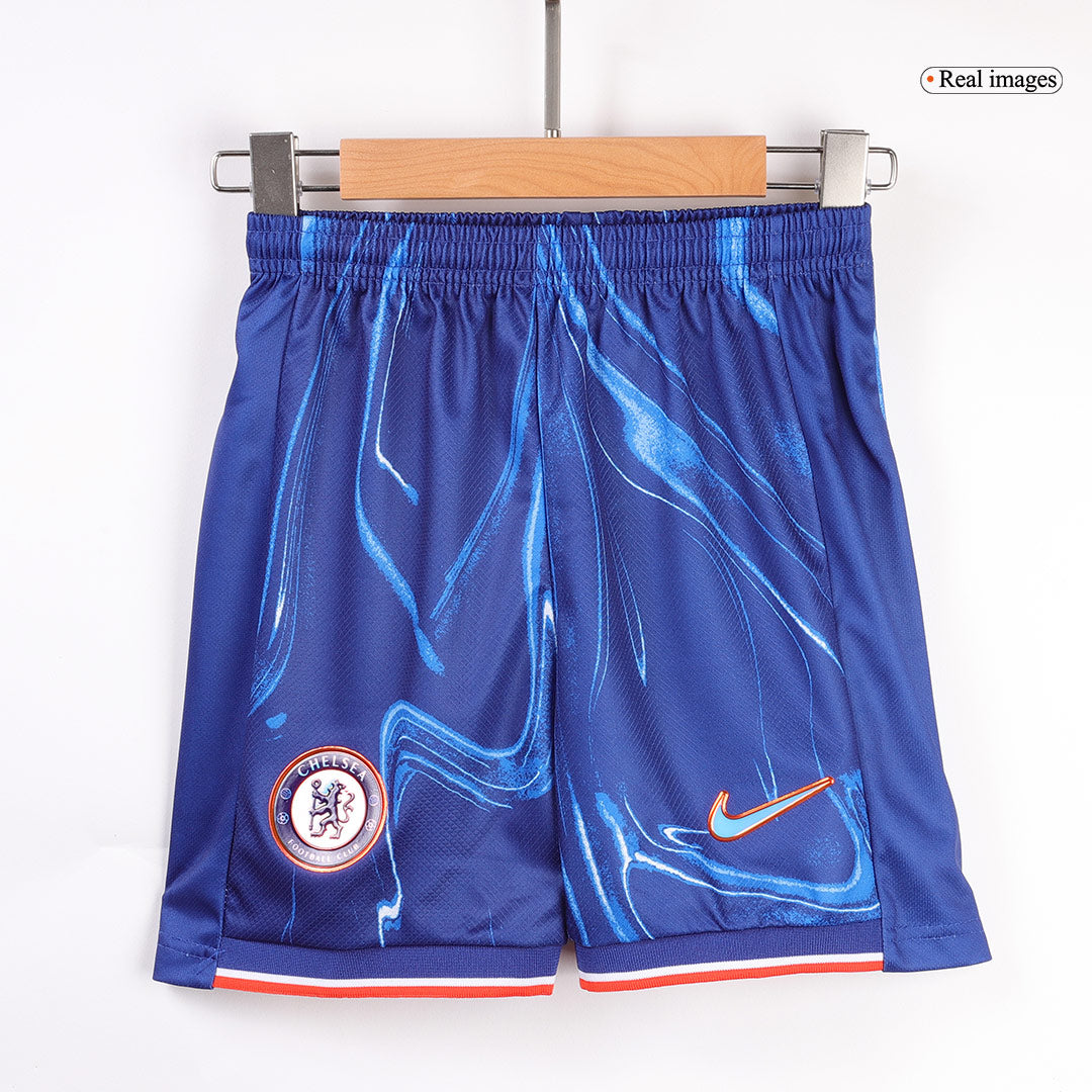 Maillot domicile Chelsea 2024/25 pour enfant (maillot + short)