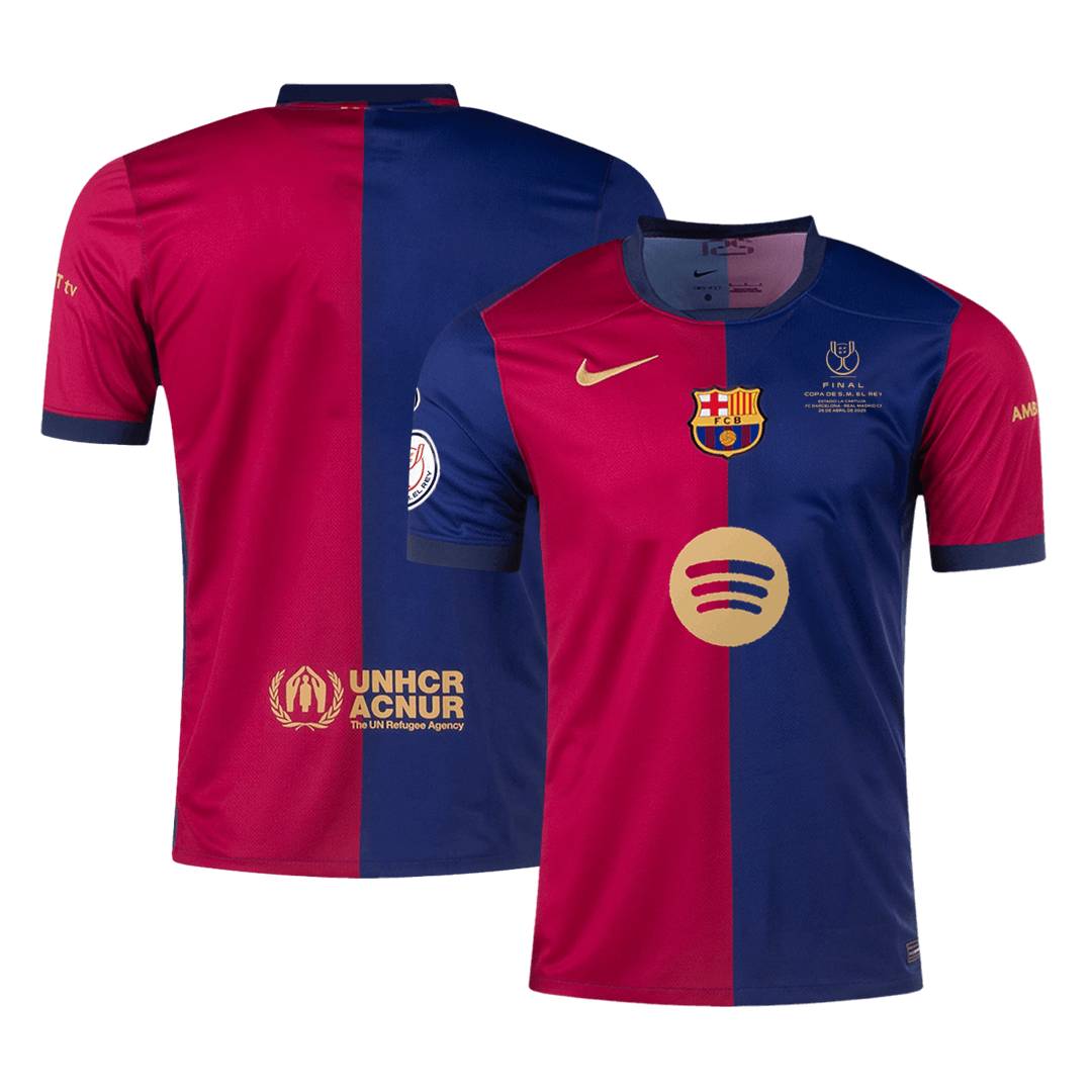 Barcelona Home Jersey 2024/25 - Copa del Rey Final