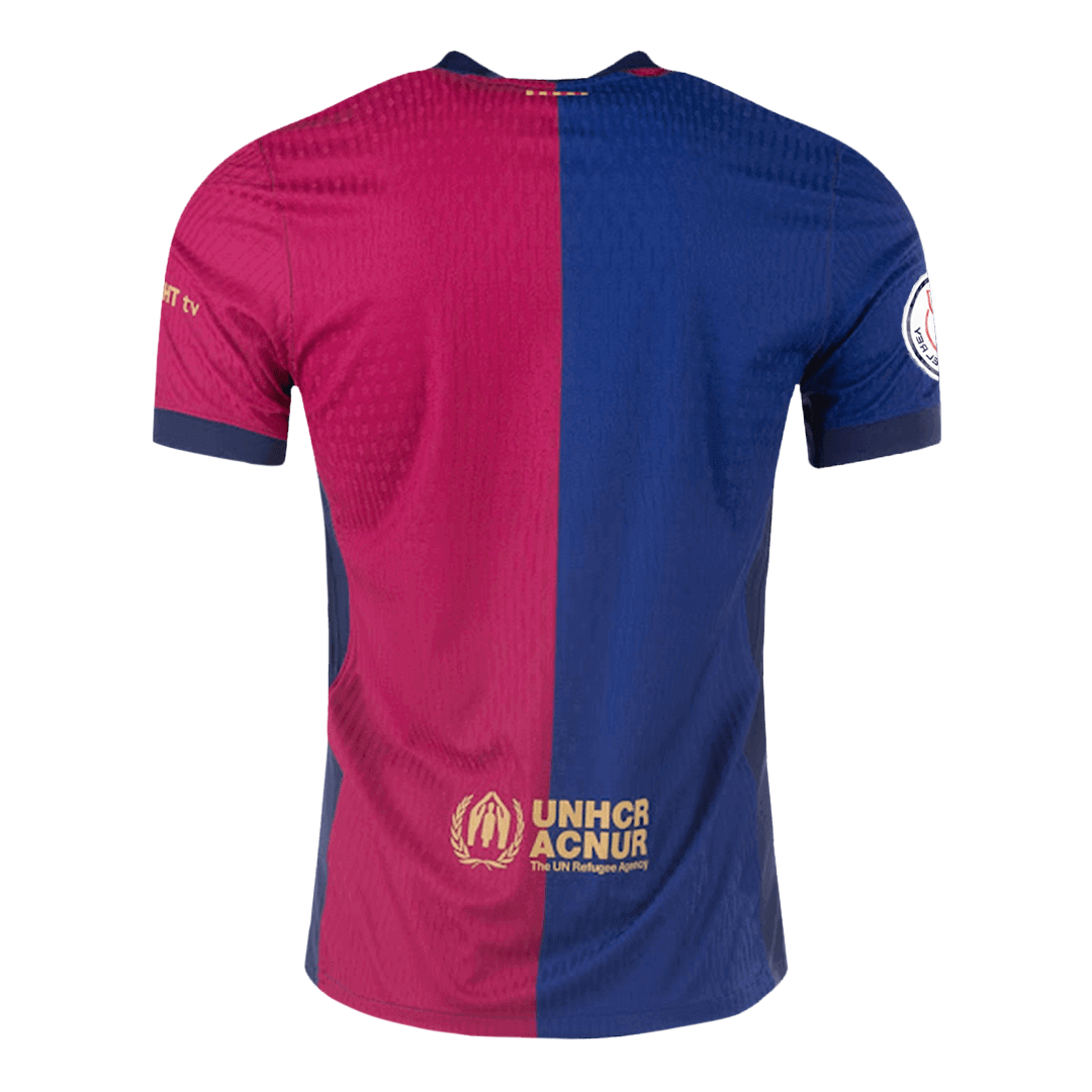 Barcelona Home Soccer Jersey Authentic 2024/25 - Copa del Rey Final