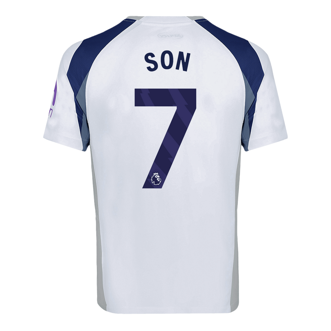 Maillot de football domicile Tottenham Hotspur SON #7 2025/26 Blanc