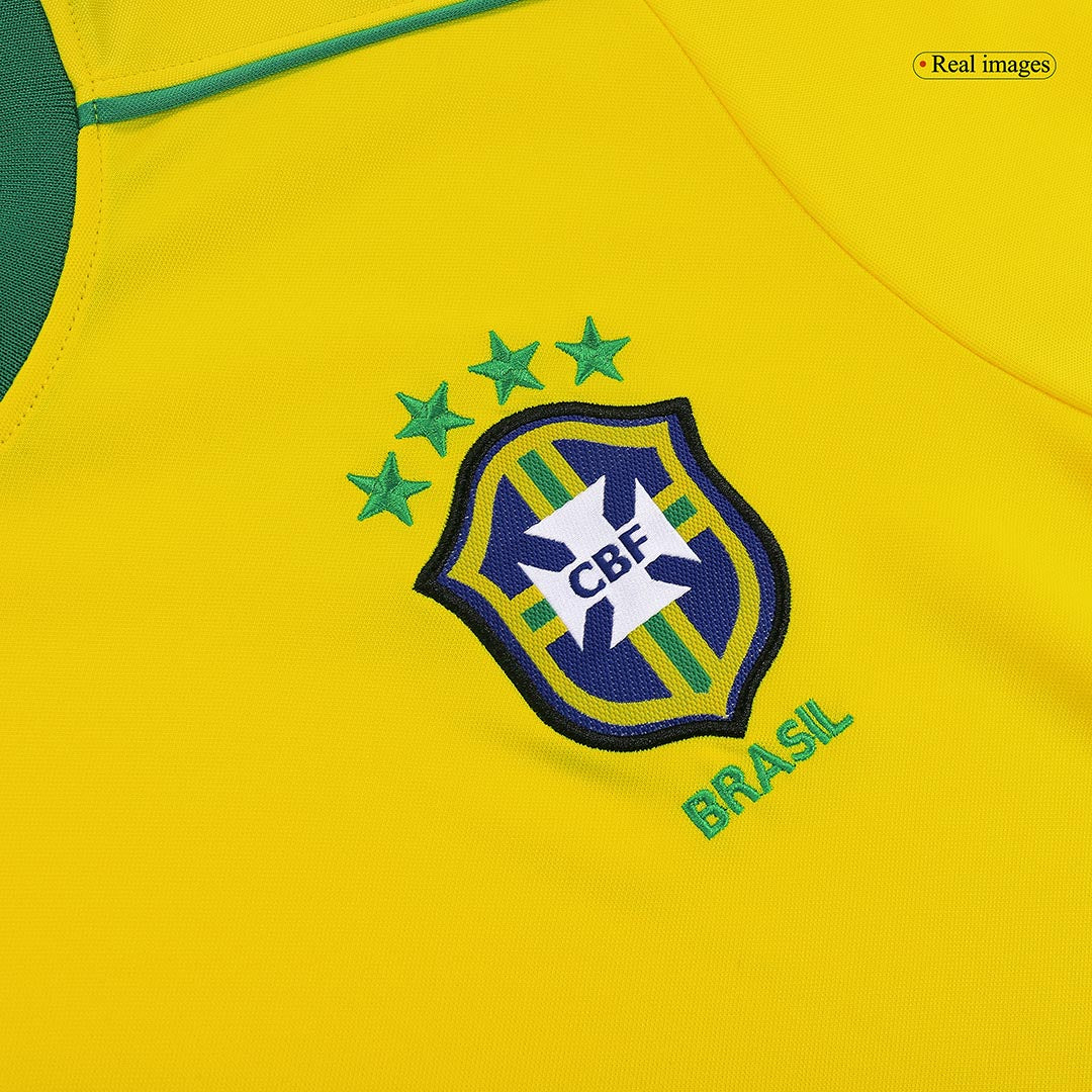 Brazil Home Jersey Retro 1998