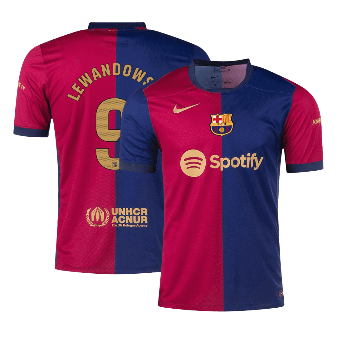 Barcelona LEWANDOWSKI #9 Home Jersey 2024/25