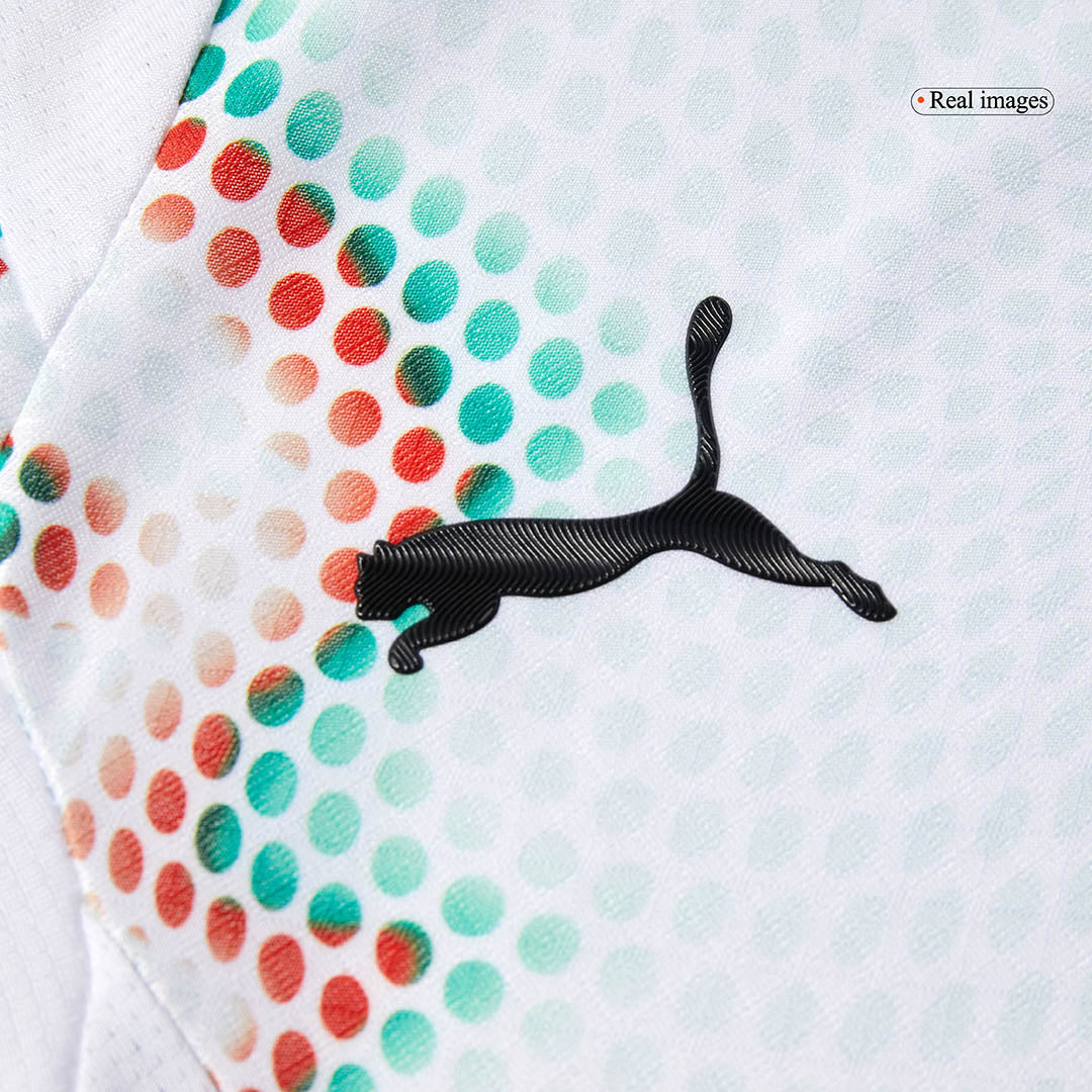 Maillot de football extérieur Portugal Ronaldo #7 authentique 2025