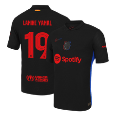 Barcelona LAMINE YAMAL #19 Away Soccer Jersey Authentic 2024/25 - UCL Edition