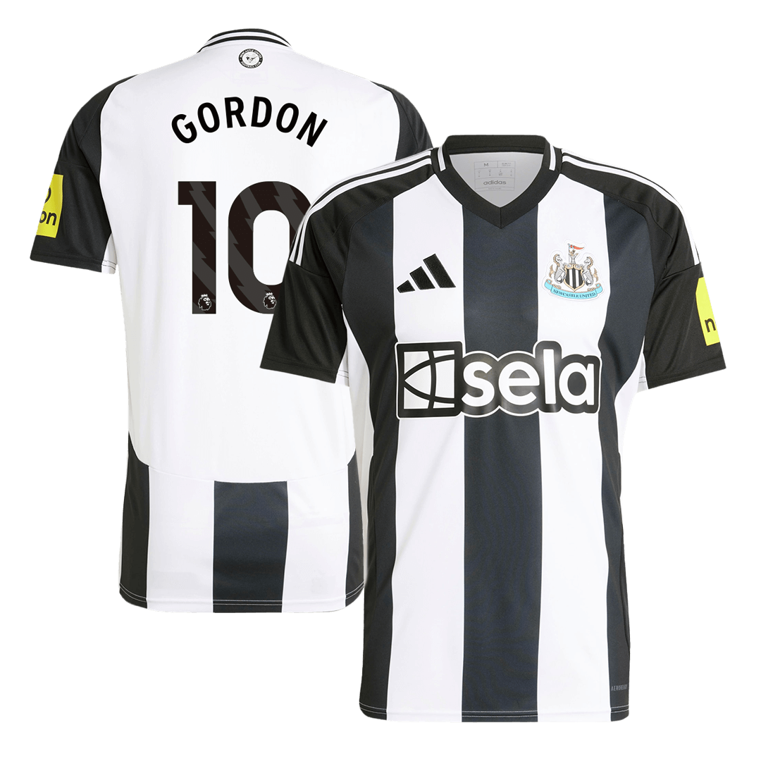 Newcastle United GORDON #10 Home Jersey
