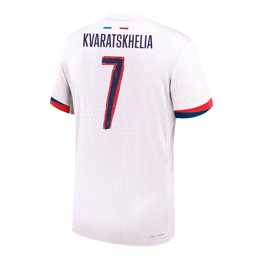 PSG KVARATSKHELIA #7 Away Soccer Jersey Authentic 2024/25 - UCL Edition