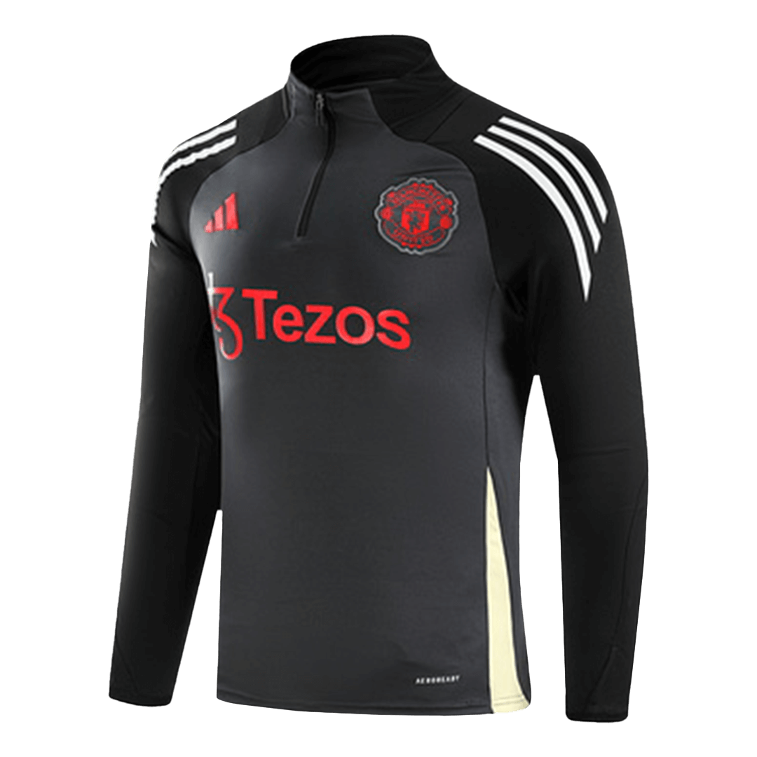 Ensemble sweat-shirt Manchester United 2024/25 - Gris (haut et pantalon)