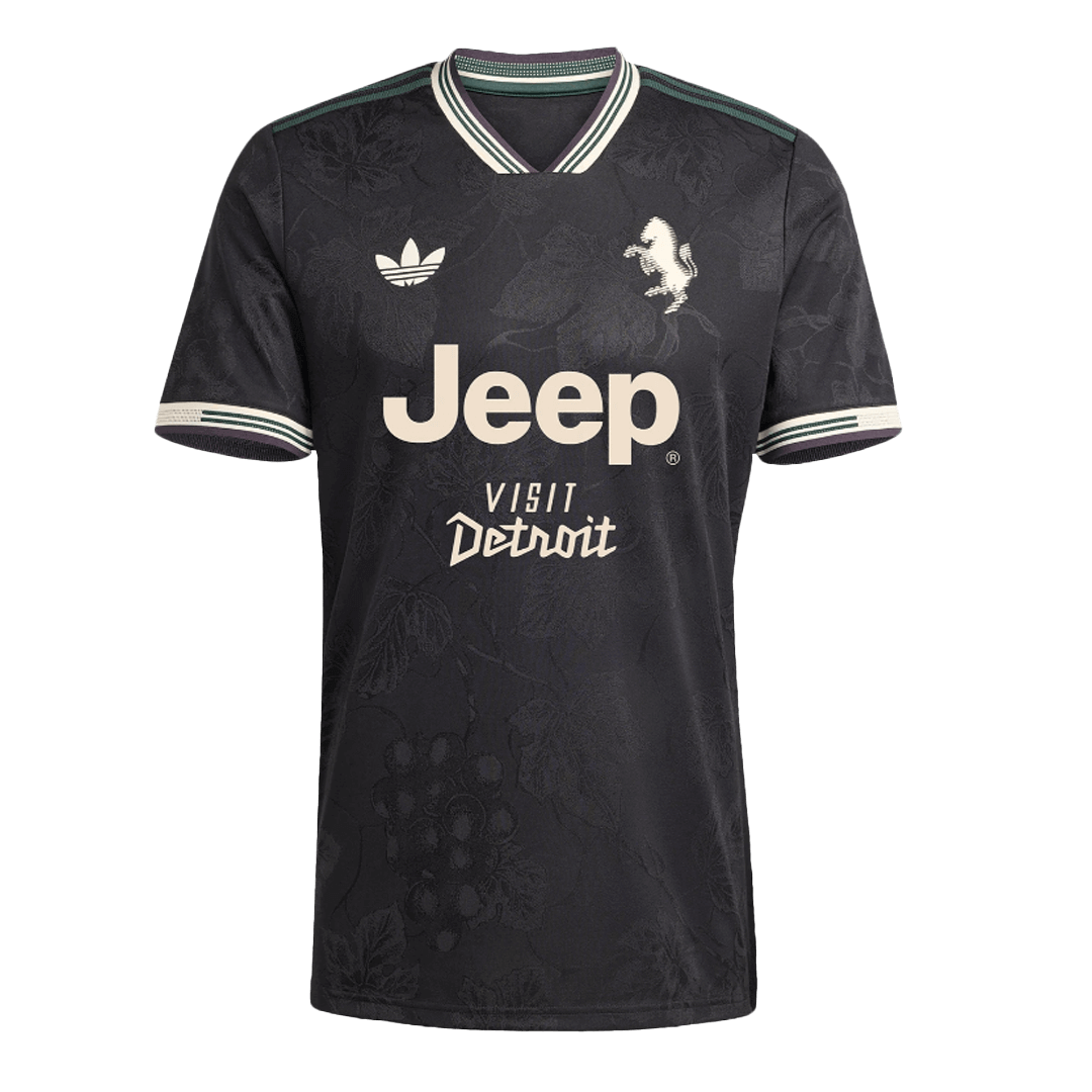 Authentic Juventus Third Away Soccer Jersey 25/26 Black