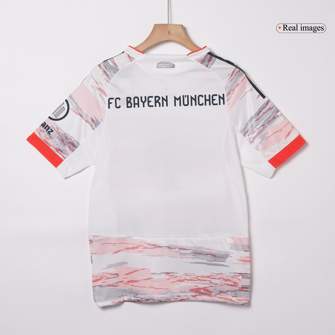 OLISE #17 Authentic Bayern Munich Away Soccer Jersey 2025/26 White