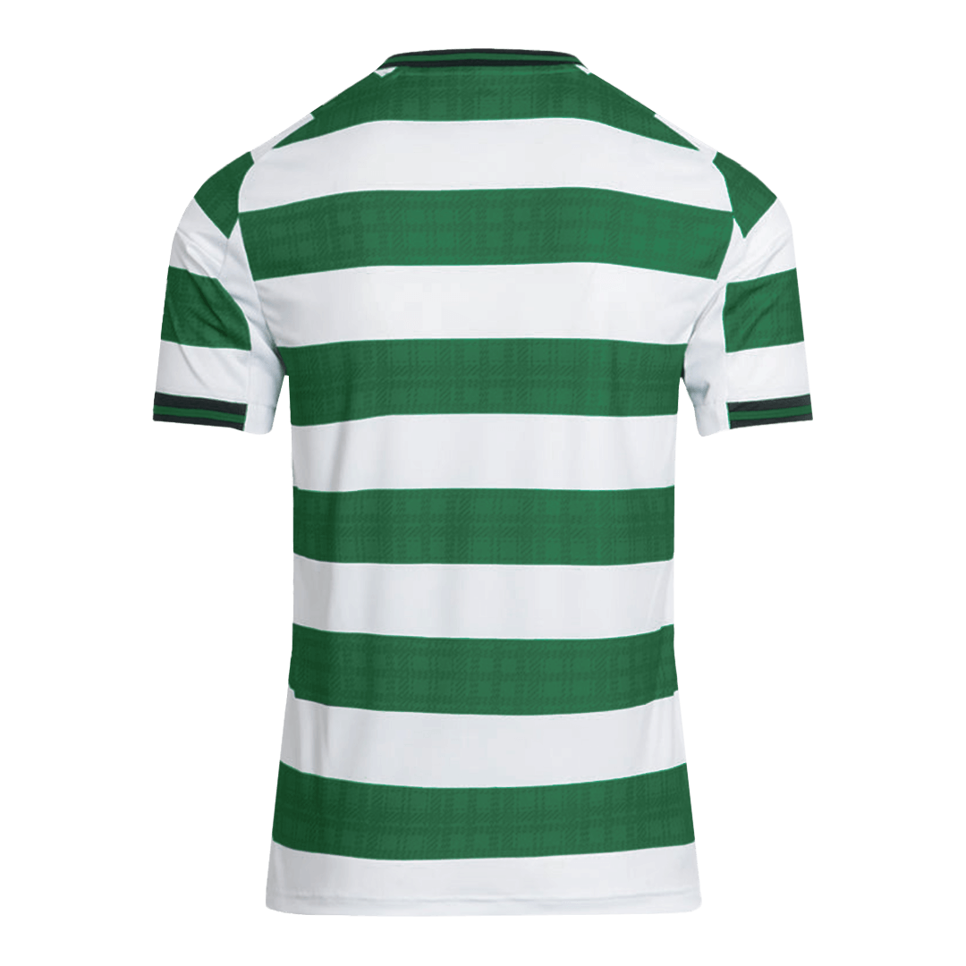 Maillot de football domicile du Celtic 2025/26 vert et blanc