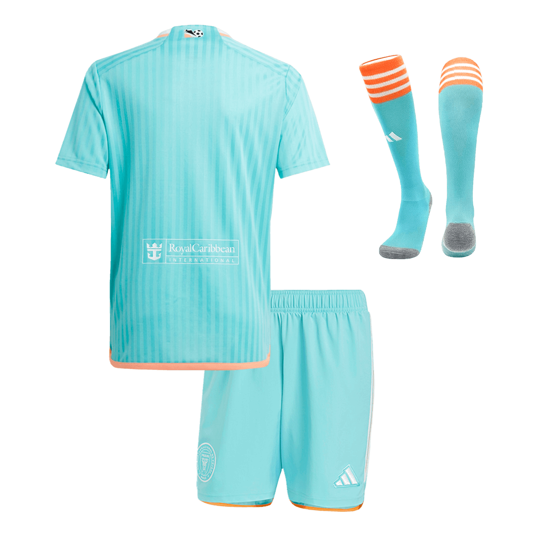 Inter Miami CF Third Away Soccer Jersey Kit 2024 Kids(Jersey+Shorts+Socks)