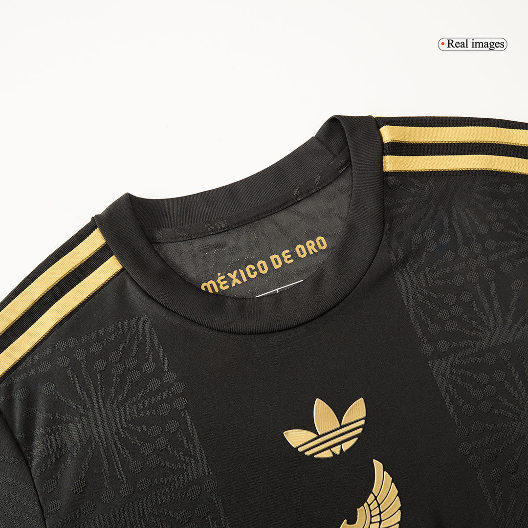 Mexiko Drittes Auswärts-Fußballtrikot-Set Authentic 2025 (Trikot + Shorts)