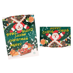 Custom Christmas Card – Santa Claus – Personalized Message