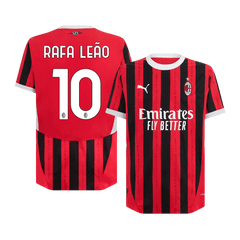 AC Milan RAFA LEÃO #10 Home Jersey Authentic 2024/25