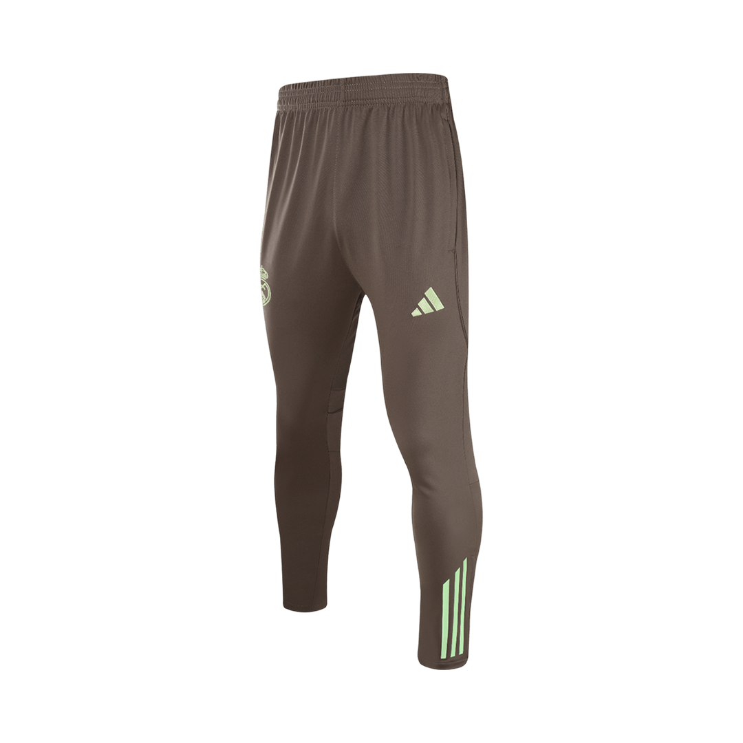 Real Madrid Zipper Sweatshirt Kit(Top+Pants) 25/26 Green