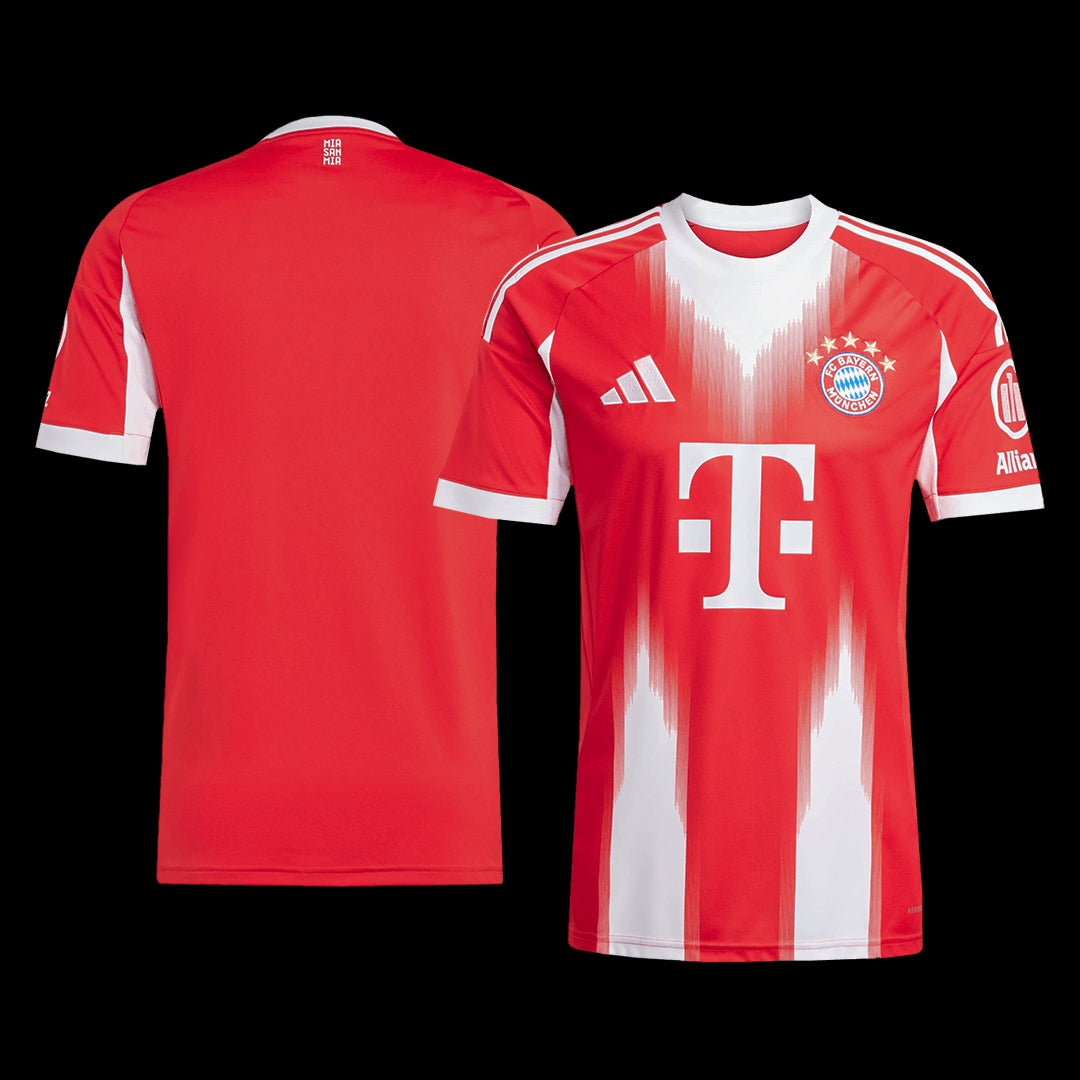Bayern Munich Home Soccer Jersey 2025/26 Red