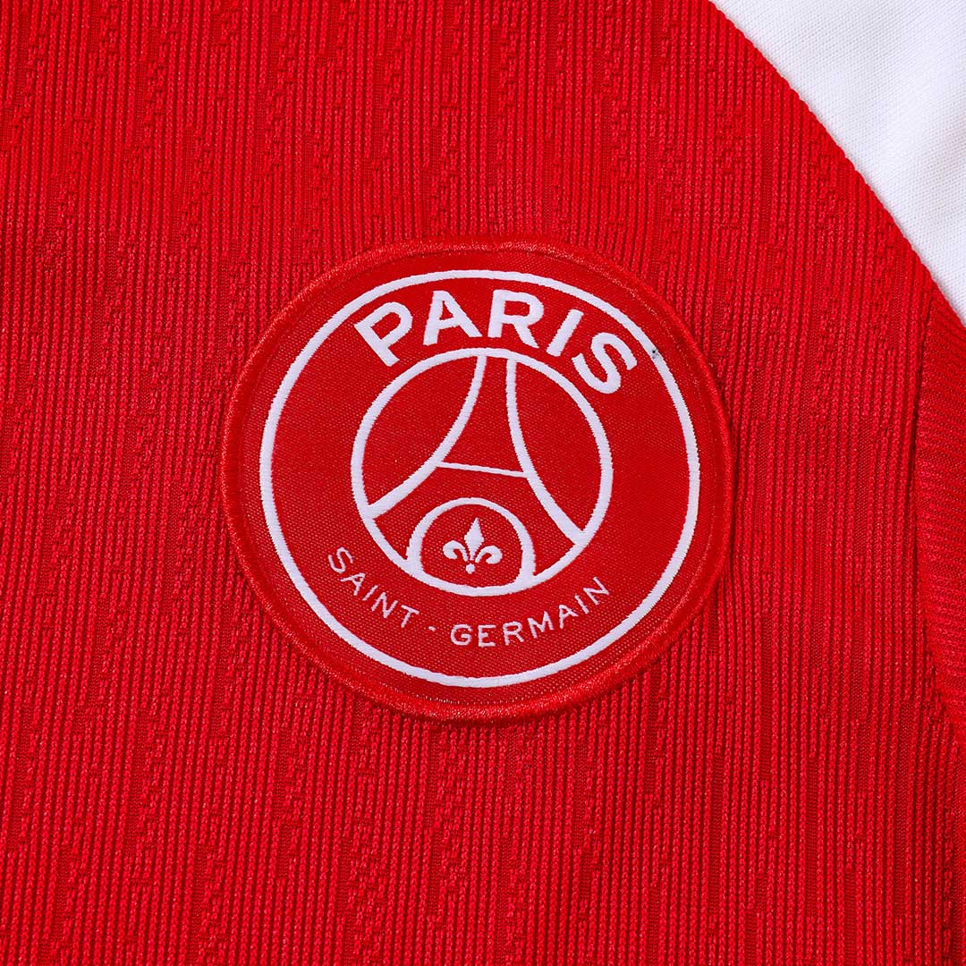 PSG Zipper Sweatshirt Kit(Top+Pants) 25/26 Red