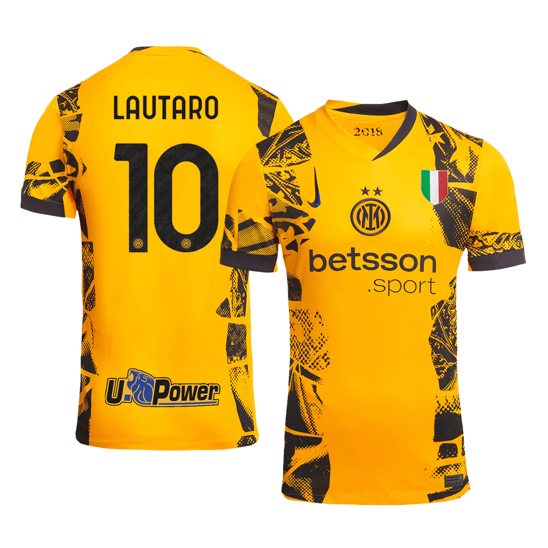 Inter Mailand LAUTARO #10 Drittes Auswärtstrikot 2024/25