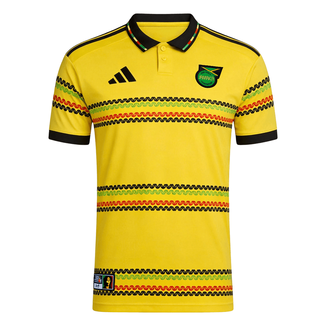 Jamaica Home Soccer Jersey World Cup 2026 Yellow