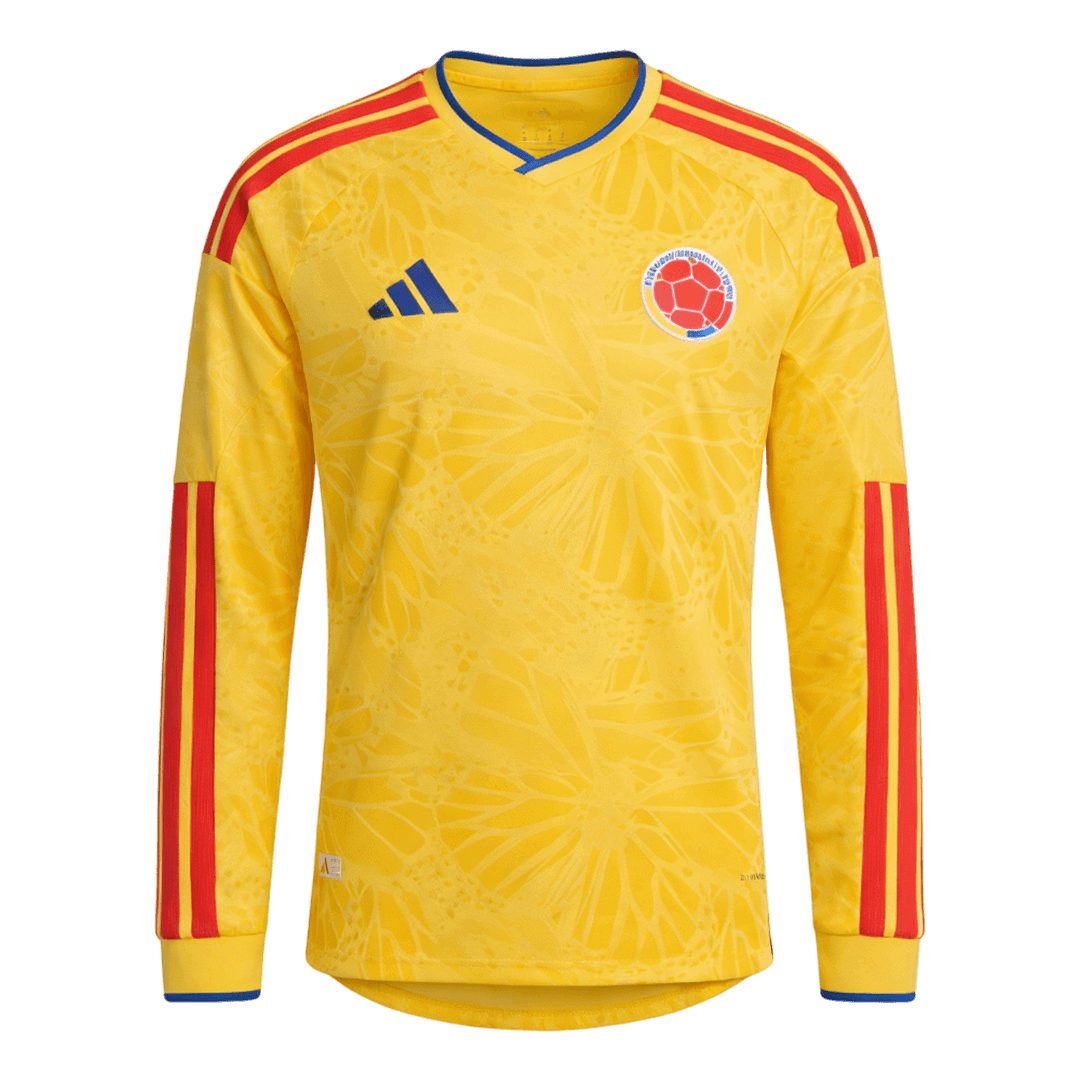 Colombia Home Soccer Jersey World Cup 2026 Yellow