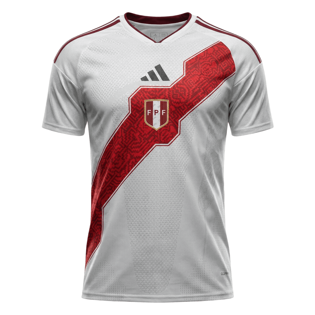 Player Version Peru Home Soccer Jersey World Cup 2026 White