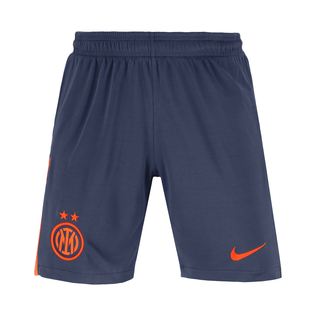 Inter Milan Third Away Soccer Jersey Kit(Jersey+Shorts) 2025/26 Navy