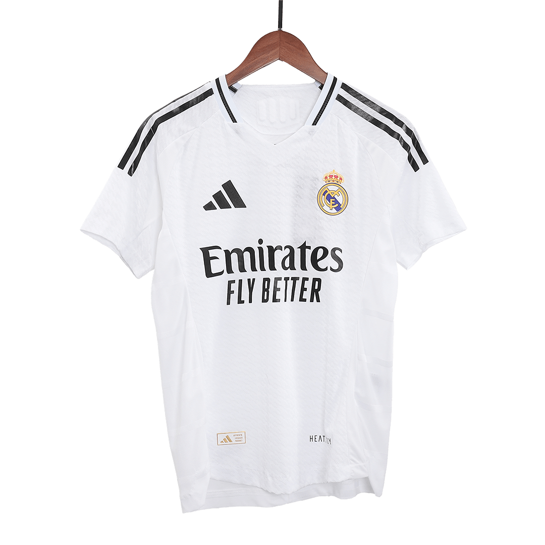 Maillot de football domicile Real Madrid authentique 2024/25 (maillot, short, chaussettes)