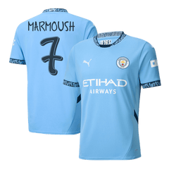 Manchester City MARMOUSH #7 Home Jersey - UCL Edition