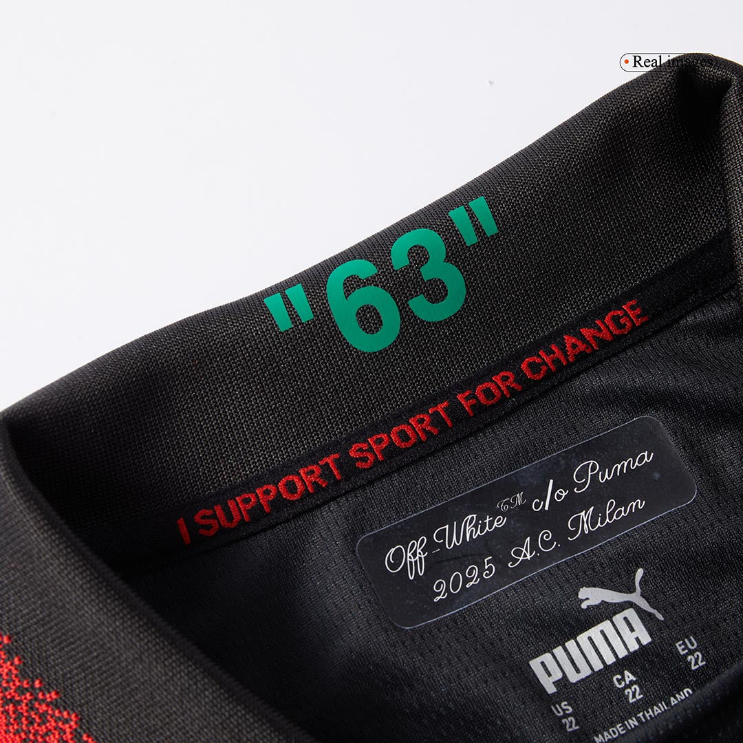 AC Mailand Viertes Auswärts-Fußballtrikot (Trikot + Shorts) 2024/25 Grün &amp; Schwarz für Kinder