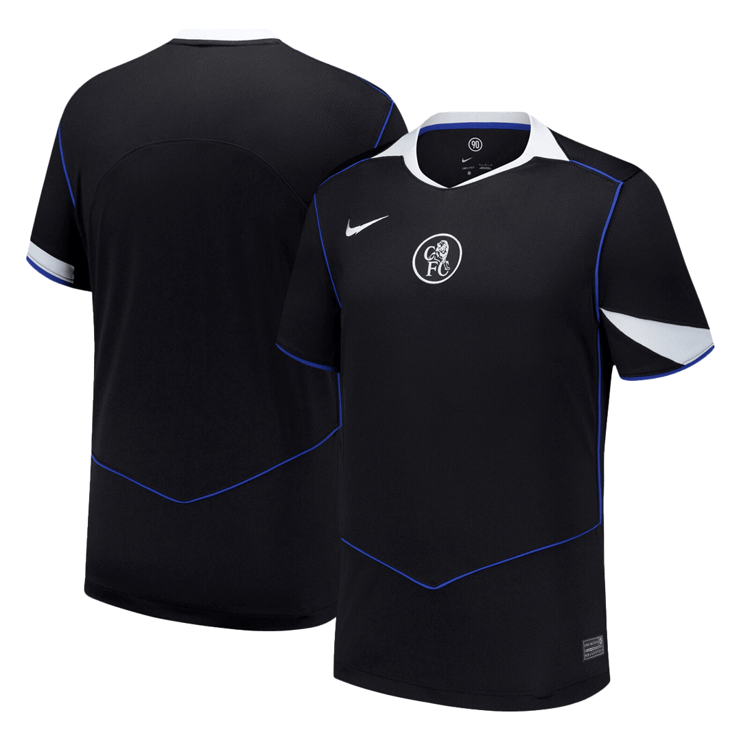 25/26 Chelsea Third Away Soccer Jersey Black