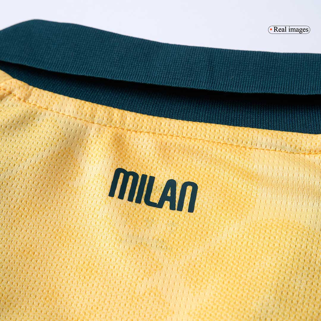 FOFANA #19 AC Milan Third Away Soccer Jersey 2025/26 Yellow