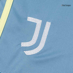 Kid's Juventus Away Soccer Jersey Kit(Jersey+Shorts+Socks)  25/26 Blue