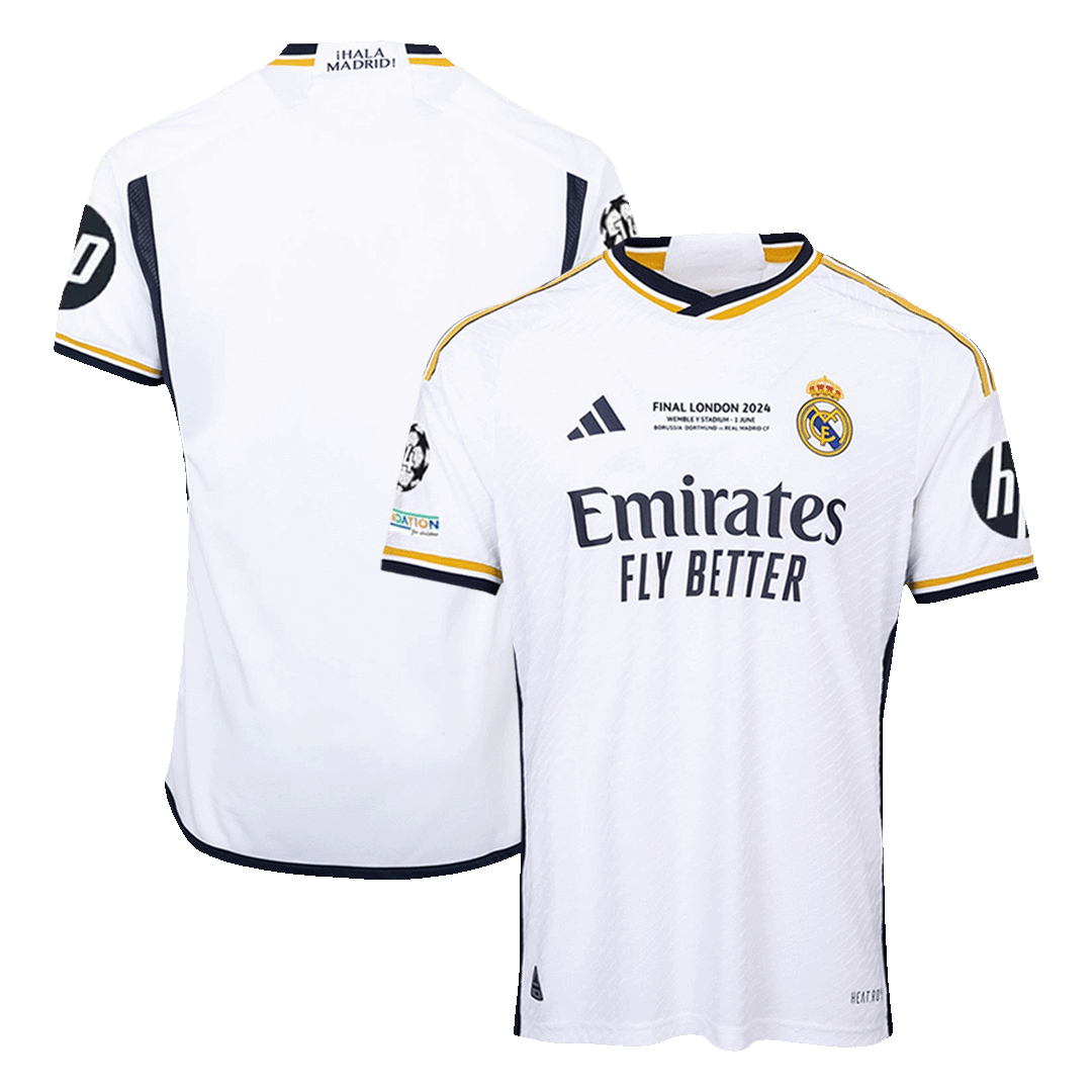 Real Madrid Home Jersey Authentic 2023/24 - UCL Edition - UCL FINAL