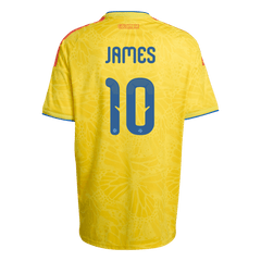 JAMES #10 Colombia Home Soccer Jersey World Cup 2026 Yellow