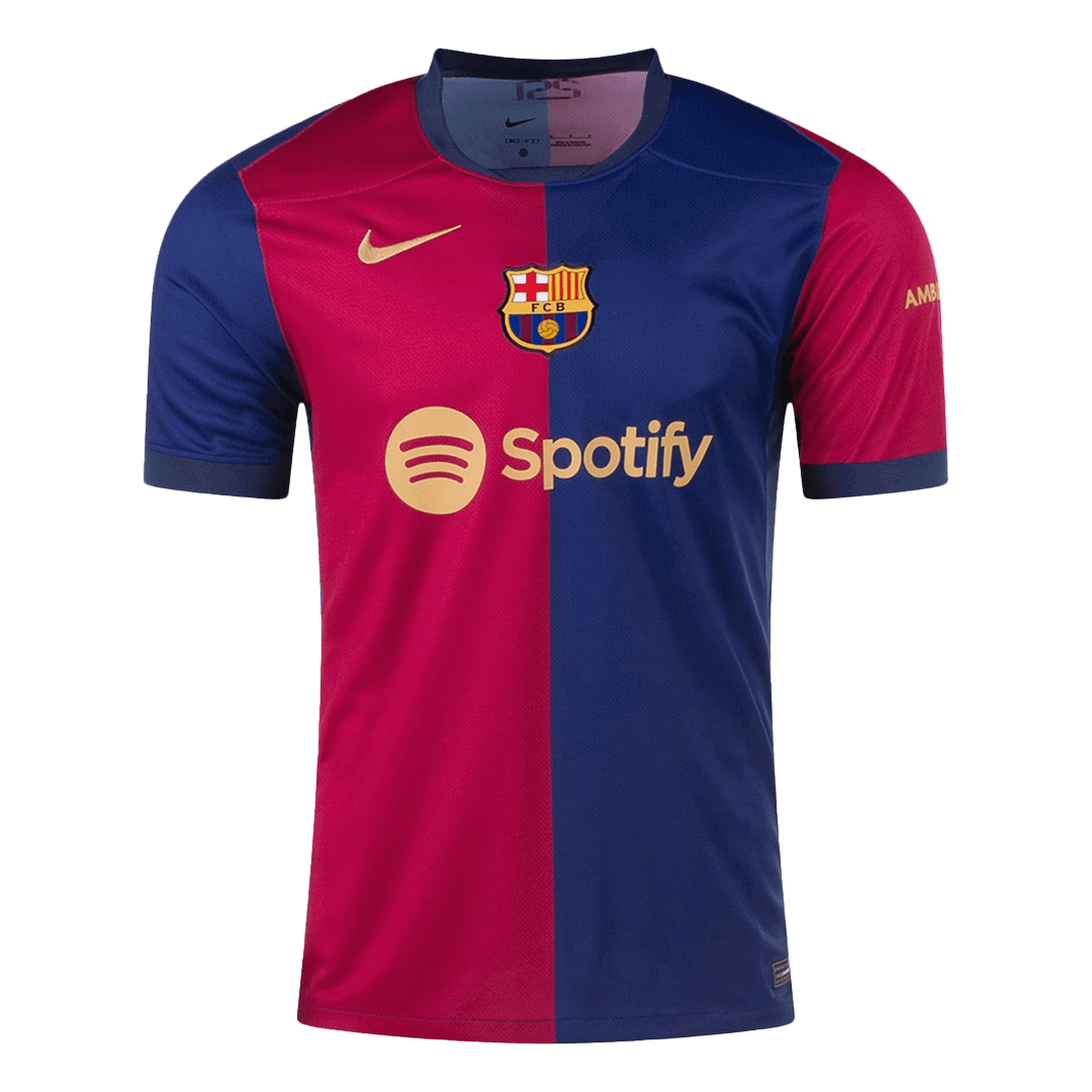 Barcelona RAPHINHA #11 Home Soccer Jersey 2024/25 - UCL Edition