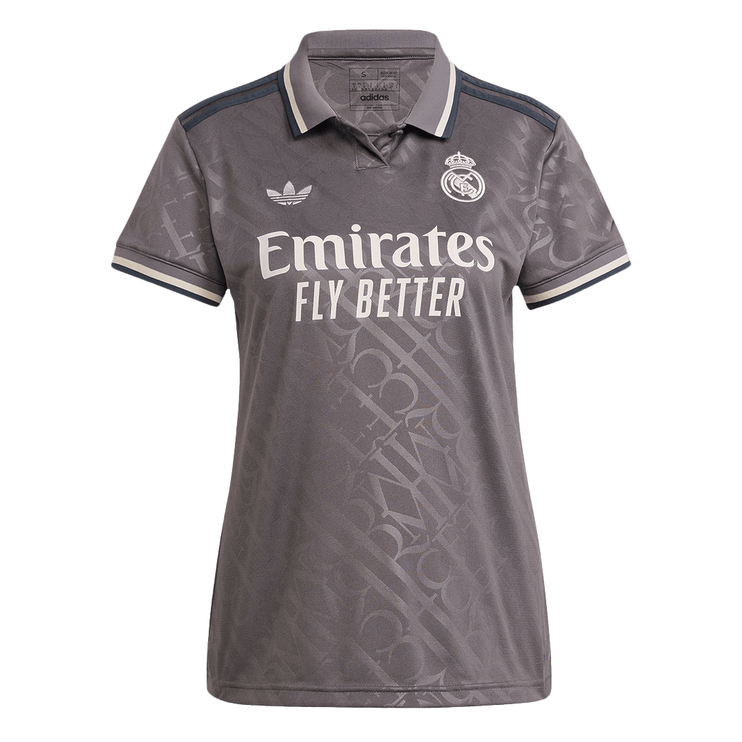 Maillot de football extérieur 3e du Real Madrid pour femme 2024/25