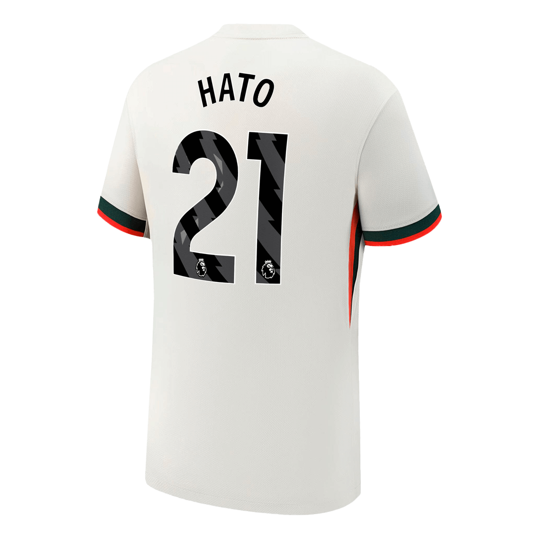 HATO #21 Chelsea Away Soccer Jersey 2025/26 White