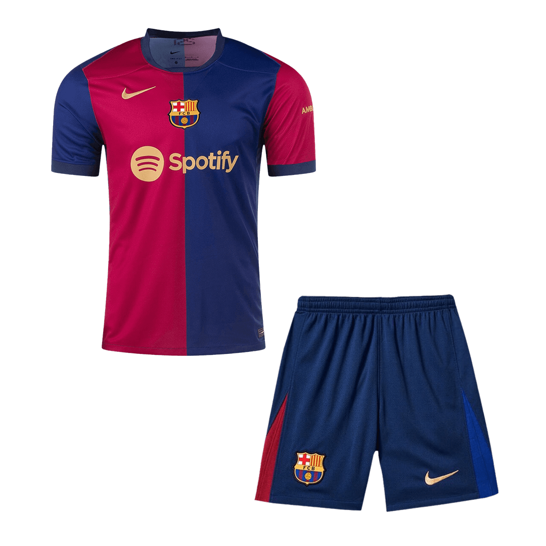 Kit maillot domicile Barcelone 2024/25 (maillot + short)